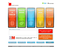 Tablet Screenshot of eagformacion.com